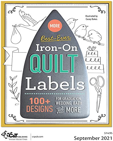 More Best-Ever Iron-On Quilt Labels-Variety of Styles