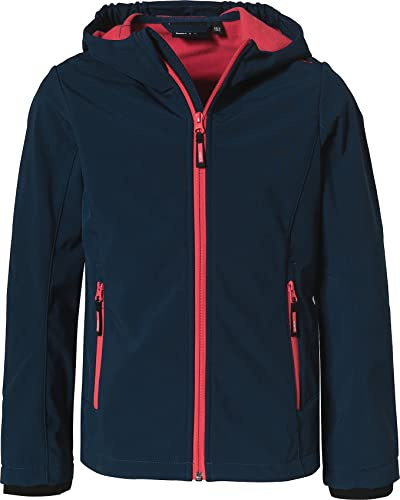 CMP, Softshell jacket with ClimaProtect WP 7,000 technology, BLUE-RED KISS, 110