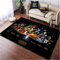 LHGBGBLN Starship Wars-Teppich - Jedi-Krieger-Teppiche - Lichtschwert Teppich - Kurzflor-Dekor-Bodenmatte 160x230cm