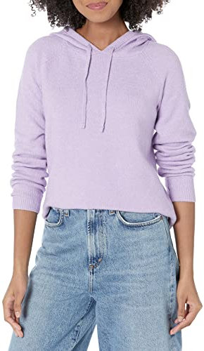 Amazon Essentials Jersey con Capucha de Tacto Suave Mujer, Lila Pastel, XS