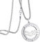 555Jewelry Stainless Steel Aquarius Necklace for Wife, Horoscope Constellation Necklaces for Women ‎& Ladies, Zodiac Sign Pendant for Men, Astrology Necklace for Her, 20 Inch, Silver