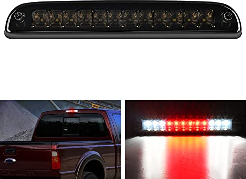 Nilight Third Brake Light Tail High Mount 3rd Stop Cargo Reverse LED Lights For 1999-2016 Ford Ranger F-250 F-350 F-450 F-550 Super Duty 1994-2010 Mazda B2300 B3000 B4000