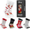 DISNEY Lustige Socken für Männer & Teenager 5er Pack - Gr. 40-45, Bunte Baumwollsocken mit Spaßmotiven (Grau Grumpy, 40-45 EU)