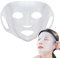 1PC riutilizzabile in silicone per maschera facciale copertura anti-rughe supporto per maschera idratante facciale, prevenire l'evaporazione, strumento viso di bellezza