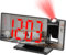 CYMNER Smart Projection Alarm Clock: Premium Bedroom/Living Room Essential with Temperature Display, Accurate Time Projection, Snooze Function - Elevate Your Sleep Experience.