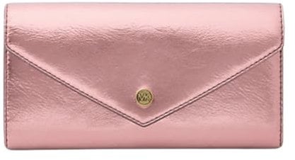 Michael Kors Jet Set Travel Patent Envolope Wallet (Primrose)