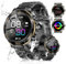 Smartwatch Uomo Orologio Smartwatch Uomo Militare con 1,43 Rugged AMOLED, Smart Watch Uomo ip68 con Chiamate Bluetooth, Smartwatch Android iOS con 100 Modalità Sportive per Cardiofrequenzimetro SpO2
