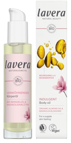 lavera Verwöhnendes Körperöl - glattes Hautgefühl - regenerierend und feuchtigkeitsspendend - vegan - Naturkosmetik - 100 ml