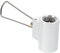CAXUSD Gastank-Adapter Adapter Zum Einfüllen Von Gastanks Tragbarer Gasadapter Gasflaschen-nachfülladapter Gastank Adapter Professioneller Herdadapter Silver Aluminiumlegierung