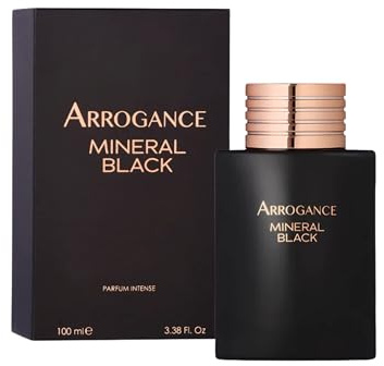 Arrogance Mineral Black Parfum Intense Pour Homme Eau de Parfum 100 ml Spray