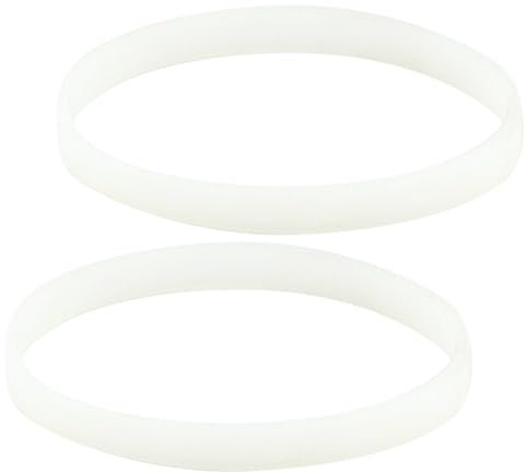2 Stück weiße Dichtung Gummidichtung O-Ring Ersatzteil for Nutri Ninja Auto-iQ Mixer BL480 BL681A BL682 BL640