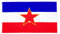 Bandera de Yugoslavia - 150 x 90 cm - Bandera yugoslava de poliéster 100D con dos ojales de metal - Resistente a la decoloración - Colores vivos - 3 x 5 pies - 3 x 5 pies
