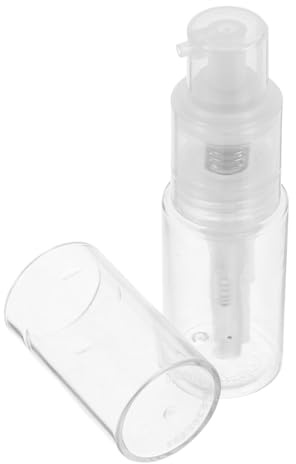 SECFOU Leere 35 Ml Sprühflasche Kunststoff Puderspender Mit Verschluss Klein Tragbar Für Babypuder Körperpuder Make up Kosmetik Reise