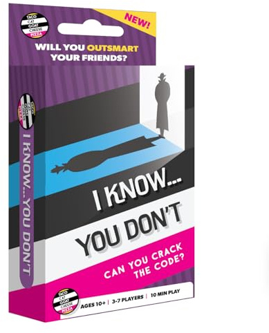 I know... You Don't Strategic Card Game for Family Game Night by Taco Cat Goat Cheese Pizza | Easy to Learn | Fast 10 Minute Rounds | Fun for Kids, Teens, and Adults | 3 - 7 Players