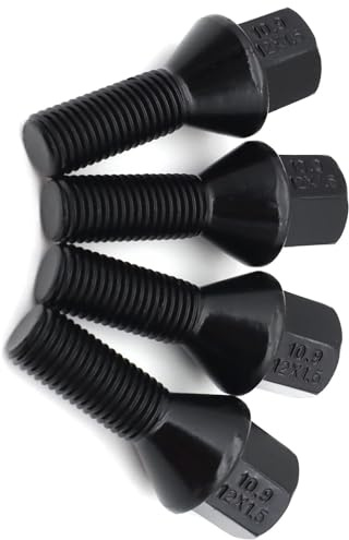 Roue Boulon Goujon Kit Compatible Avec BMW Pour E46 1997-2006 Pour E90 Pour E91 2004-2008 Boulons Écrous Roue Voiture Accessoires Remplacement