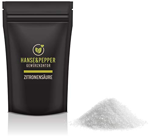 1kg Zitronensäure in Lebensmittelqualität C6H8O7 E330 Loses Pulver - Greenline Serie