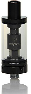 Aspire K3 Verdampfer Set mit 2 ml Tankvolumen - Farbe: schwarz