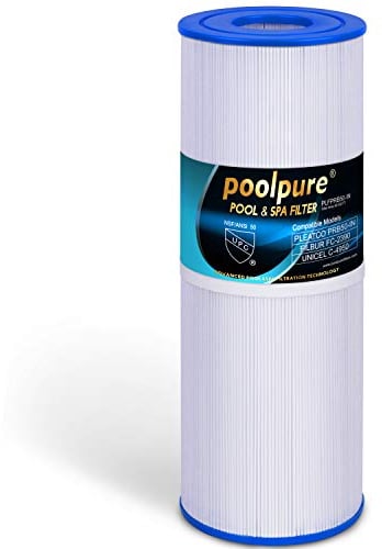 POOLPURE Spa Filter Hot Tub Filter Ersatz für Pleatco PRB50-IN, PRB501N, Unicel C-4950, Filbur FC-2390, Dynamic 03FIL1600, Pentair R173434, 50 m² Spa-Filterpatrone 5 x 13
