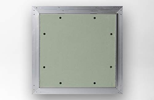 AKIFIX NAMCP04035QCP - Jarra de inspección de cartón yeso, con marco de aluminio remachado, placa de 15 mm, tamaño estándar, 60 x 60 cm