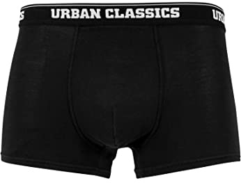 Urban Classics Herren Boxer Shorts 3-Pack Boxershorts, red Plaid AOP+Moose AOP+blk, XXL