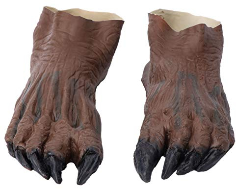Halloween Schuhüberzieher Werwolf Ghost Festival Horror Wolf Kostüm Zubehör für Halloween Karneval Party Cosplay 1 Paar ()