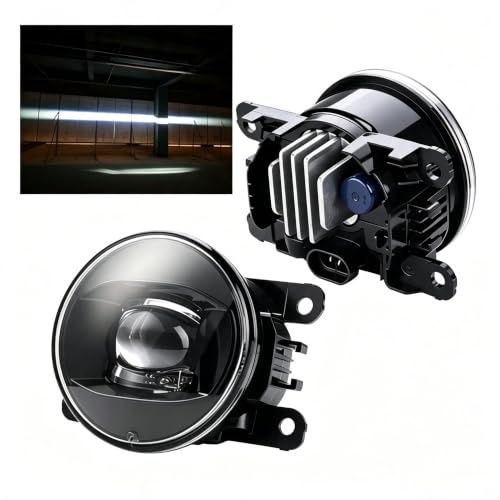 SIEMID Neue Generation LED Nebelscheinwerfer Nachrüstung für Acura & Hond.a Civic, Pilot, CR-V, CR-Z, HR-V, Jazz, Odyssey, Accord, Coupe, Ridgeline, ILX, RDX, TL, TSX – Modelle 2012–2020