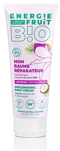 ENERGIE FRUIT | Baume Corps Réparateur | Certifié BIO par Ecocert | Huile de Coco & Beurre de Karité | Vegan | 200ml
