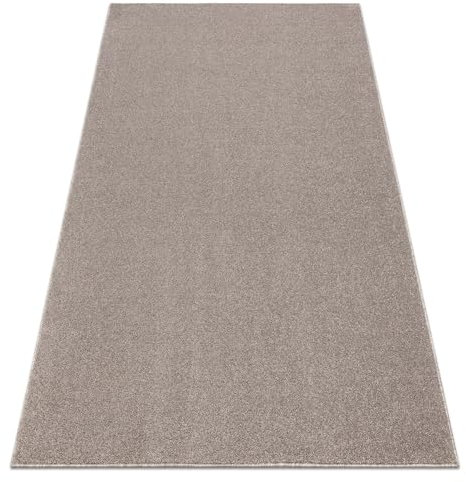 rugsx ETON PLUS Tappeto – Monocolore e liscio in Beige - Morbido e moderno per soggiorno e camera da letto - 300x400 cm