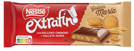 NESTLE EXTRAFINO tableta chocolate con leche y galleta Maria 83 g