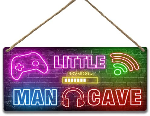 Jumkook Gaming-Wanddekoration, Holzschilder, hängendes Wandschild, Spielzimmer-Zubehör, Dekoration, Einweihungsdekoration, Heimdekoration für Schlafzimmer, Kinderzimmer, Spielzimmer, Dekoration, 30,5