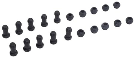 10 Set Motorcycle Disc Brake Caliper Dust Cap, Universal Motorcycle Rubber Caliper Shock Absorber Dust Cover Replacement for Scooter Electric Bike