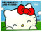 Hello Kitty Sticker Car Decal | Cute Hello Kitty Vinyl Sticker für Autos, Trucks & Fenster | Offiziell Lizenziert | Linsenraster-Design | Multicolor | 22,9 x 15,9 cm