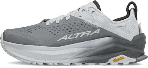 ALTRA Women's Olympus 6 Trail Running Shoe, Gray, 8.5