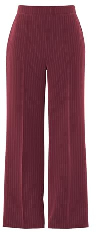 PIECES Female Hose mit weitem Bein PCBOZZY Gestreift | Wide-leg trousers