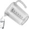 Juice Pitcher, Transparent Tea Pitcher with Strainer, Cover, and Handle, 2500ml Iced Beverage Dispenser, Perfect for Water, Punch, Cocktails, Ideal for Entertaining and Everyday Use
