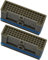 Aireador de grifo, 2 filtros rectangulares de plástico para grifo, repuestos para aireador de fregadero, accesorio para fregadero de cocina y baño, filtro para de, filtro para de