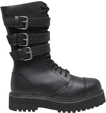 Brandit Plateau Phantom 3 Buckle Boots, Größen UK4/EU38 bis UK13/EU47- | Größen UK4/EU38 bis UK13/EU58