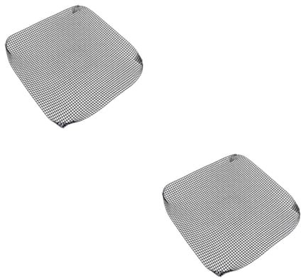 ifundom 2pcs Grill Bags Mesh Grill Bags Barbecue Utensils Non-Stick BBQ Burger Holder Easy Clean-up Device