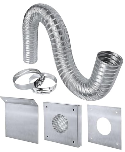 Mejora la eficiencia de combustión de la estufa de pellets con este juego de ventilación de metal portátil para el hogar y el entorno empresarial, ventilación de alta eficiencia