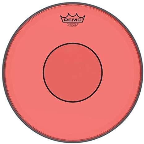 Remo Schlagzeugfell Colortone Powerstroke 77 Clear – Rot – 13 – P7-0313-CT-RD