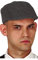 Vegaoo FIESTAS GUIRCA Detektiv-Mütze Flatcap für Herren Accessoire grau