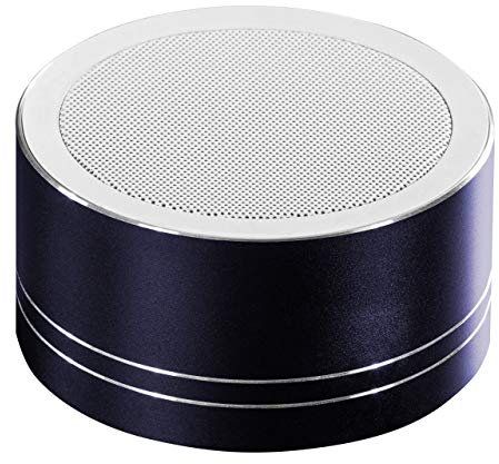 Daewoo Wiederaufladbarer Bluetooth-Lautsprecher, tragbar, für den Innen- und Außenbereich, FM-Funktion, Bluetooth/USB/AUX-IN & TF-Karte, kompatibel mit 1200mAh, Li-Ion-Akku, Schwarz