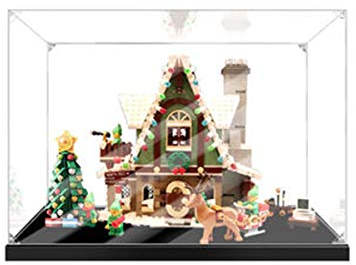 ZHLY Vitrine Schaukasten Für Lego Elfen Clubhaus Display Case Acryl Schaukasten für Lego (Nicht Enthalten Building Modell) 10275 (3 mm)