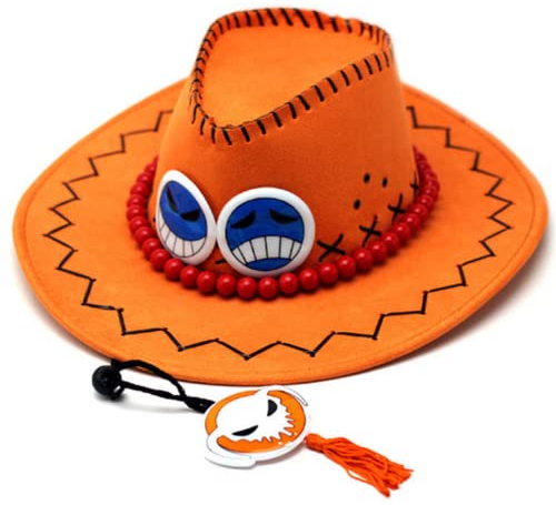 MayDee Ace Hat - Suede Cowboy Hat - Fire Fist - Orange