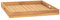 vidaXL Bois de Teck Massif Plateau de Service Plateau de Table à Café Plateau de Petit-déjeuner Transport d'Aliments Cuisine 60x60 cm