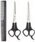 LALAFINA Friseursalon Haarschneidescheren Set Professionelle Friseurscheren Ausdünnscheren Kamm Aus Edelstahl Für Präzise Haarschnitte Frisuren Für Zuhause Und Salongebrauch