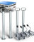 Anhänger Stützen Set 600mm inkl. Klemmhalter (300kg Stützlast) | Anhängerstützen mit Halterung aus verzinktem Stahl | Strapazierfähige Ø 48mm Abstellstütze Anhänger | Stützfuß Anhänger | 4 Stück