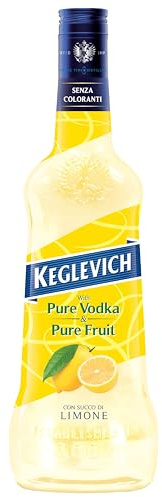 Kinky Drinks - Keglevich - Vodka Zitrone - Mischgetränk - Vodka mit Geschmack - 18% Vol. - 0,7l