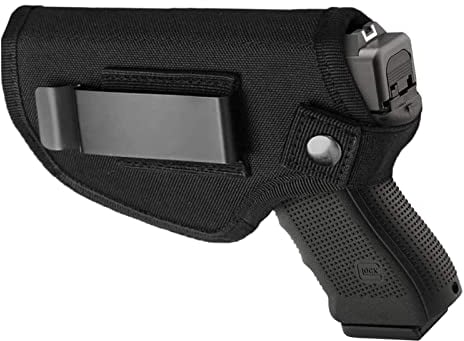Pistolenholster für Männer/Frauen, 380-Holster für Pistolen, IWB/OWB 9-mm-Holster für verdecktes Tragen, universelles Airsoft-Rechts/Links, Pistolenholster passend für Glock 23,26,27,42, M&P Shield