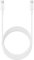 Câble Original 1,80m pour Samsung Galaxy Tab S9, S9 Ultra, S9+, 10.5 2021, S6 Lite/Z Flip... USB-C vers USB-C 3A, Synchro et Charge Ultra Rapide 45W Blanc